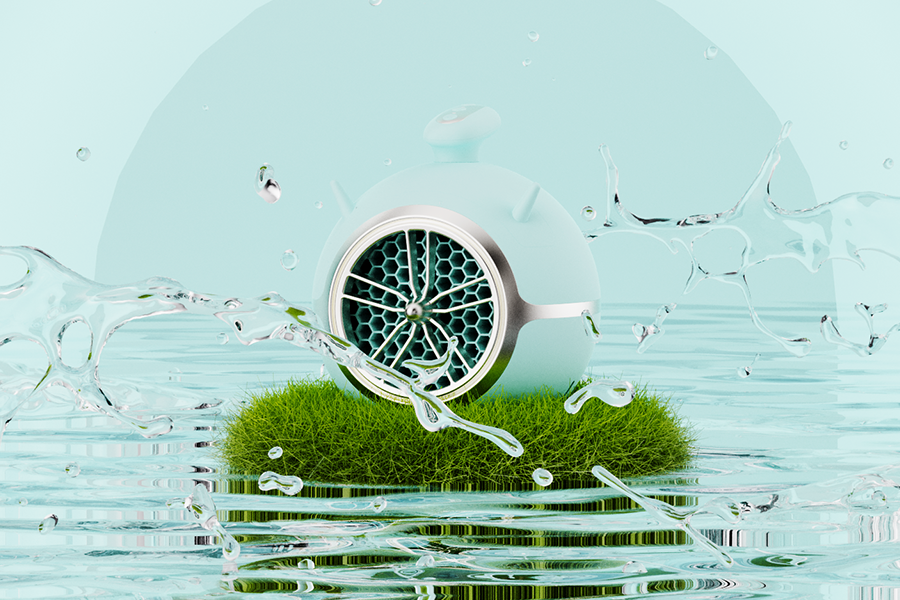 深圳合而不同產(chǎn)品設(shè)計(jì)迷你冷風(fēng)機(jī)丨Mini air cooler